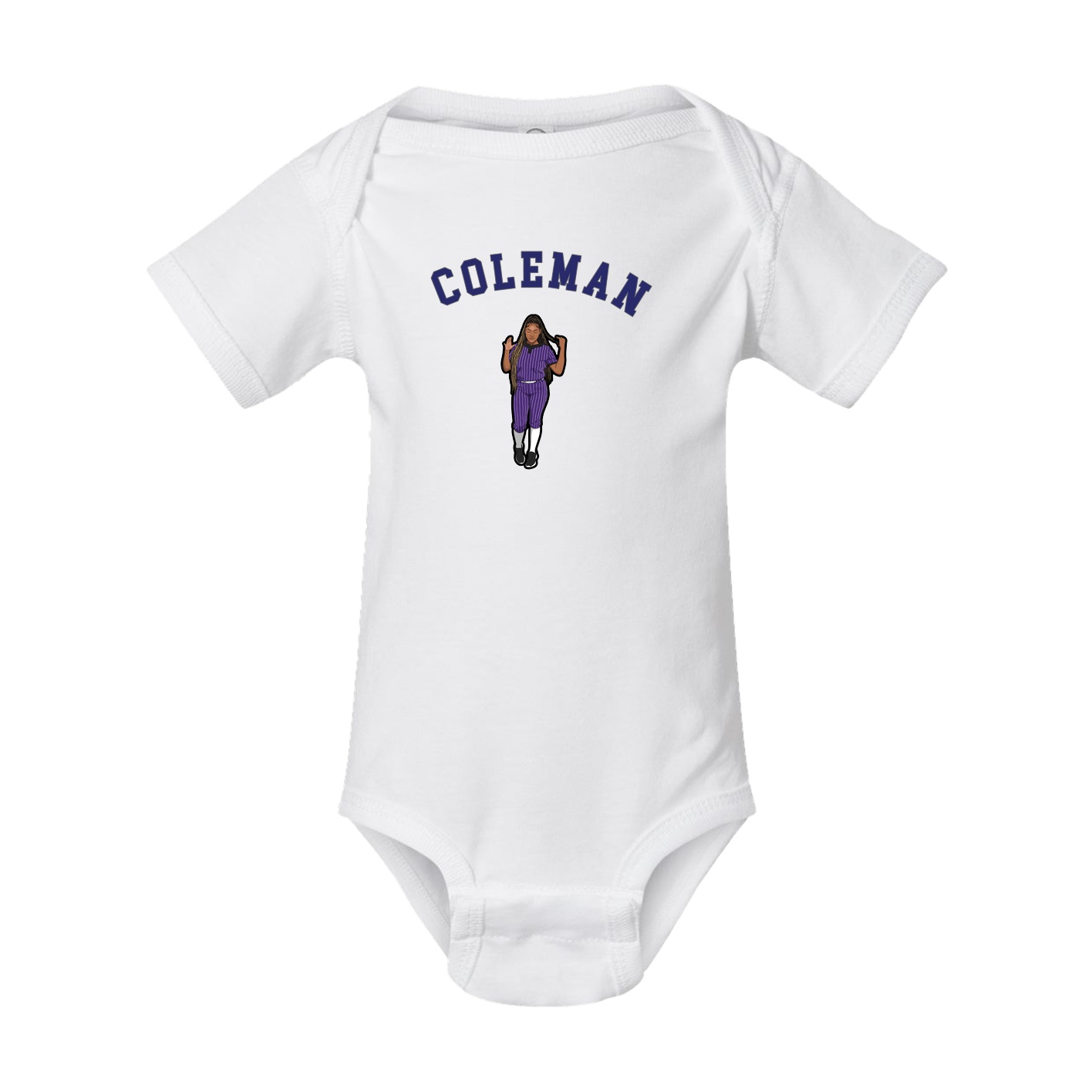 Baby Onesie — Shirsey Arch in White