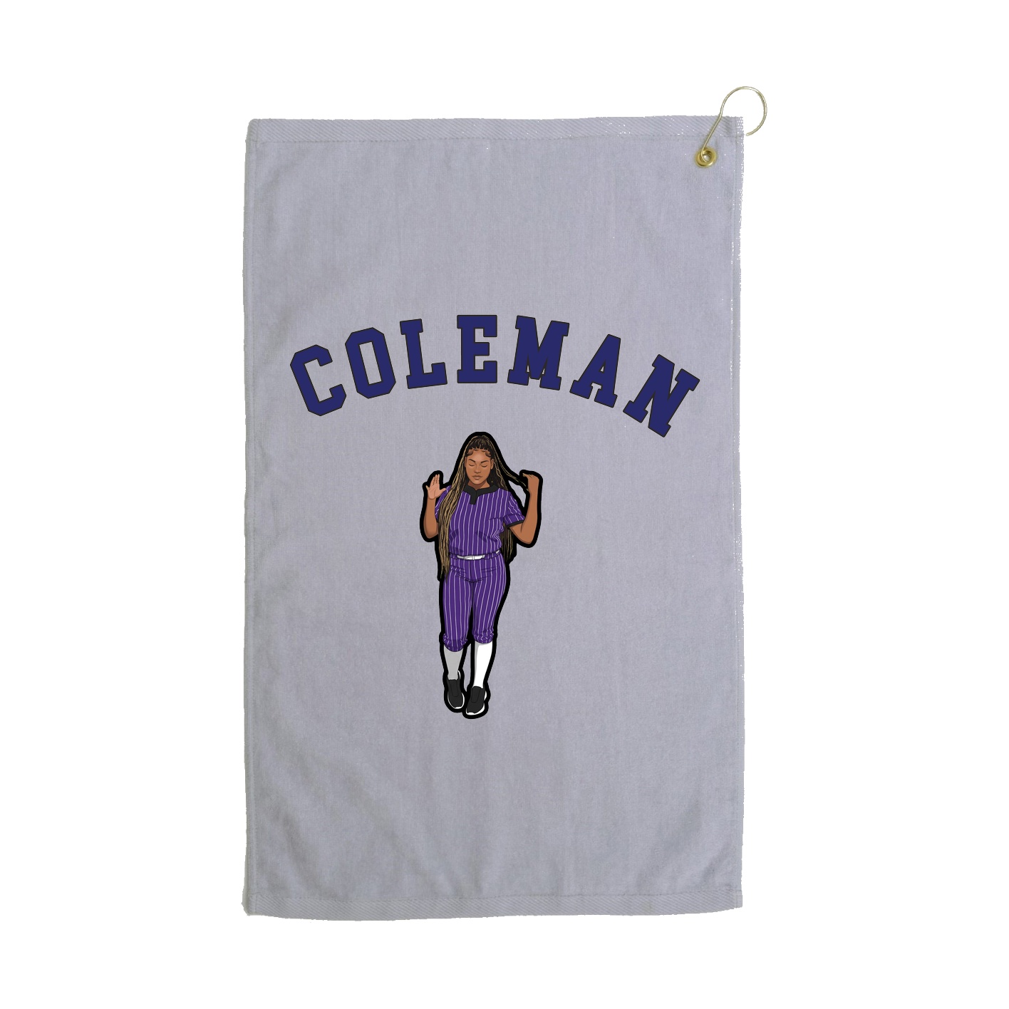 Golf Towel — Shirsey Arch in Grey