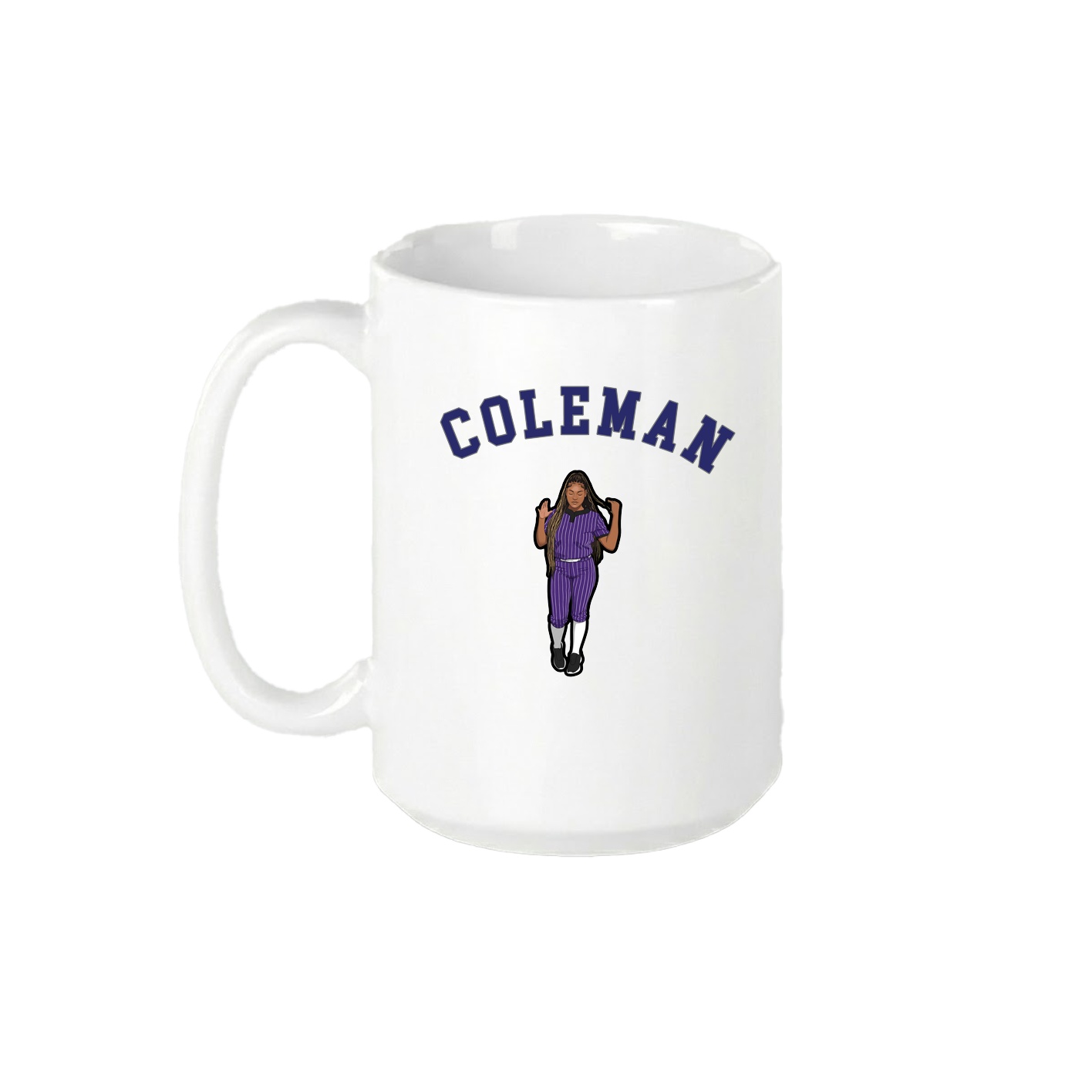 15oz Coffee Mug — Shirsey Arch in White