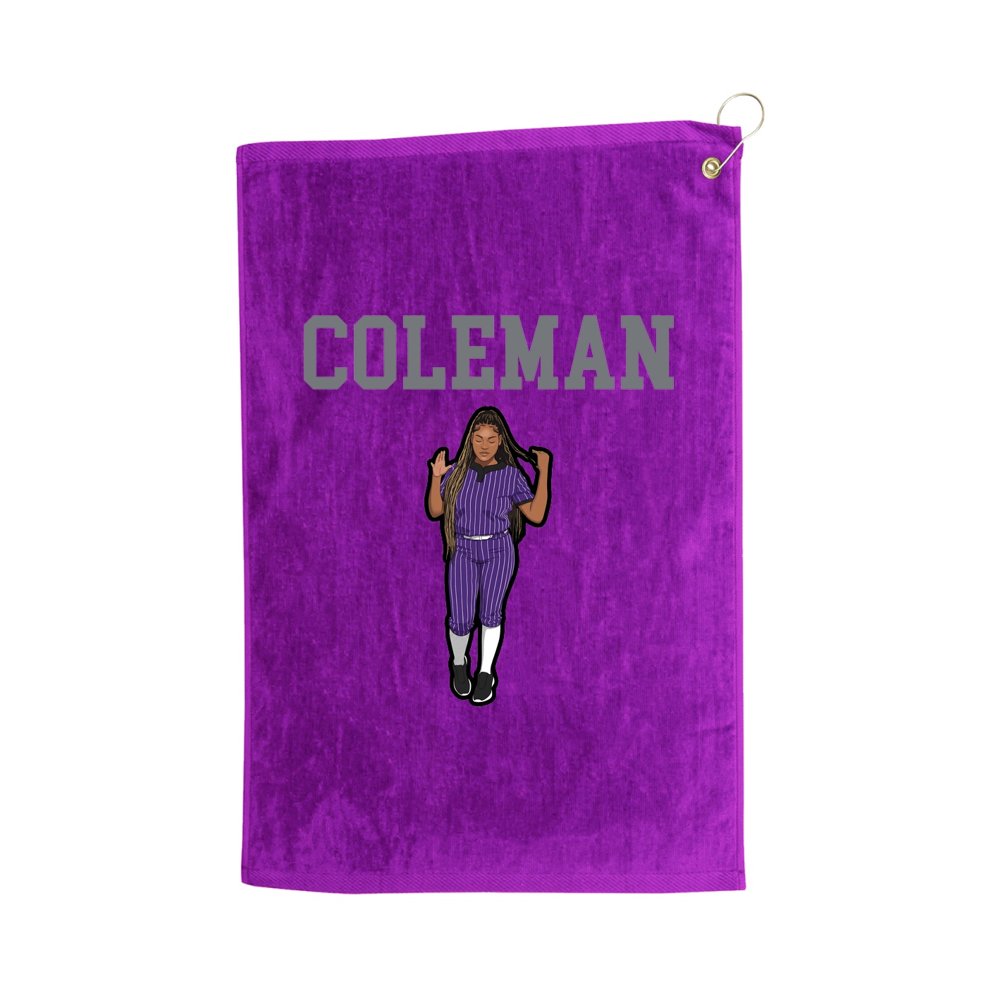 Golf Towel — Shirsey in Purple