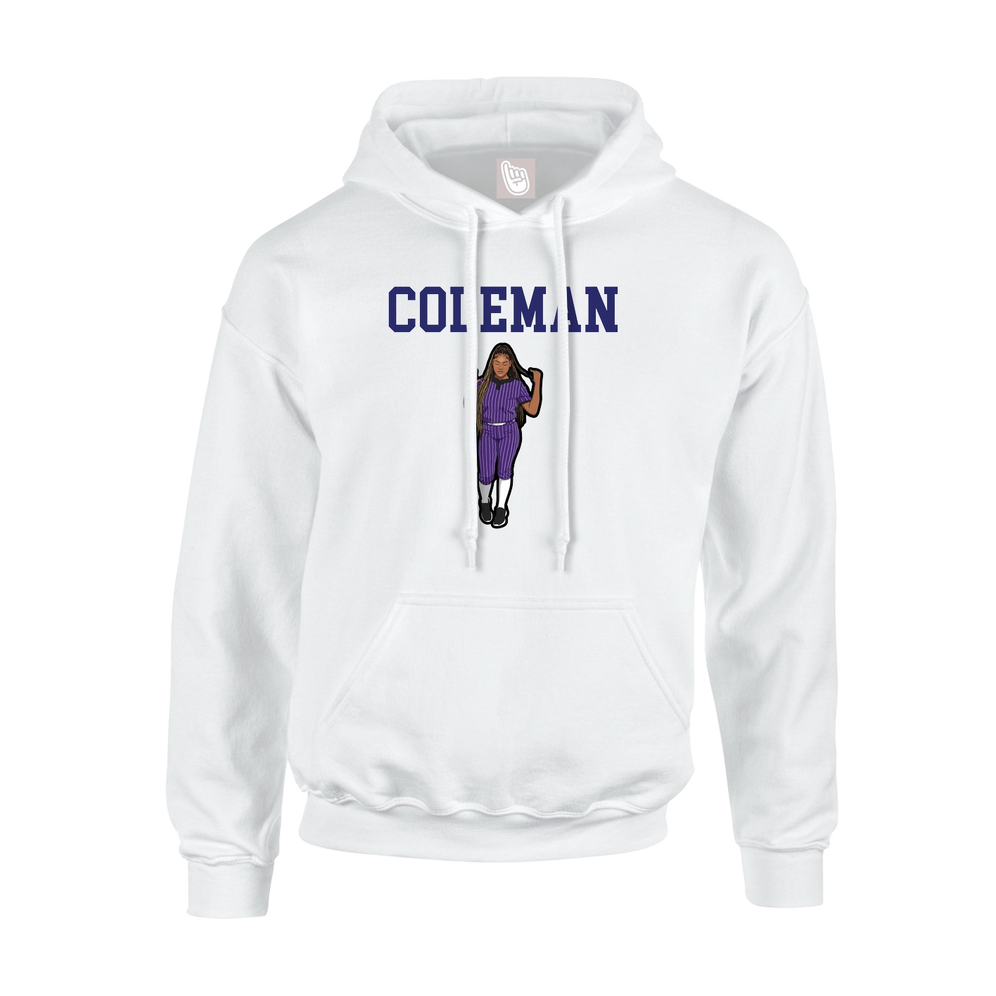 Youth Hoodie — Shirsey in White