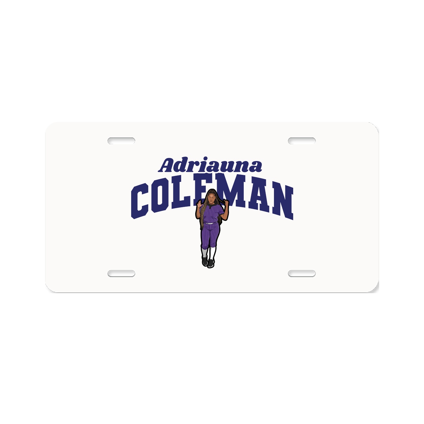License Plate — Signature Arch in Classic