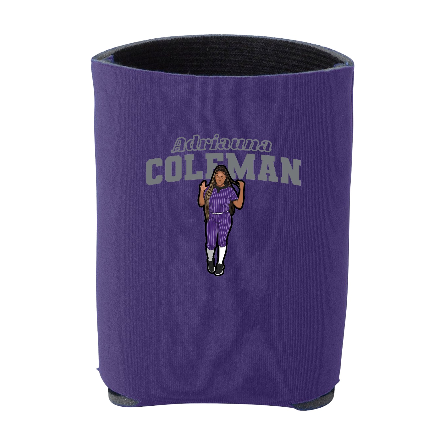 Can Holder — Name Arch in Purple