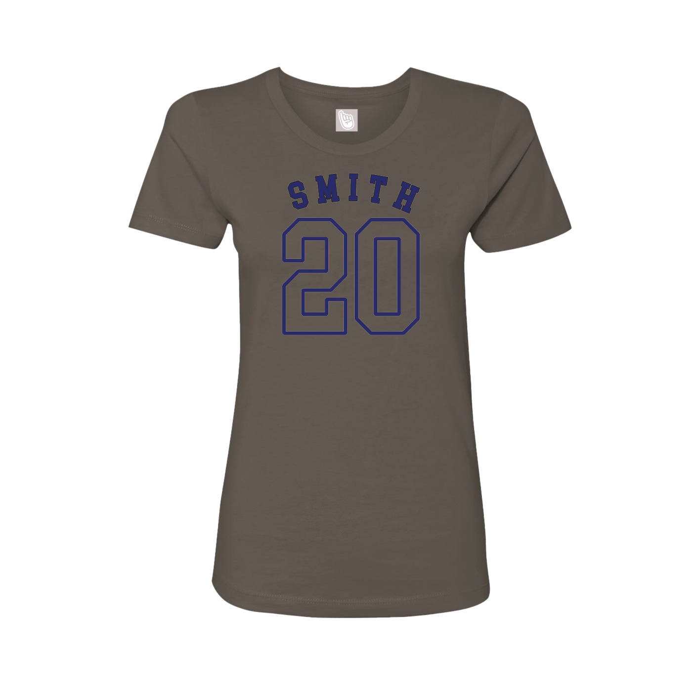 Fitted Women's Tee — Shirsey Arch in Grey