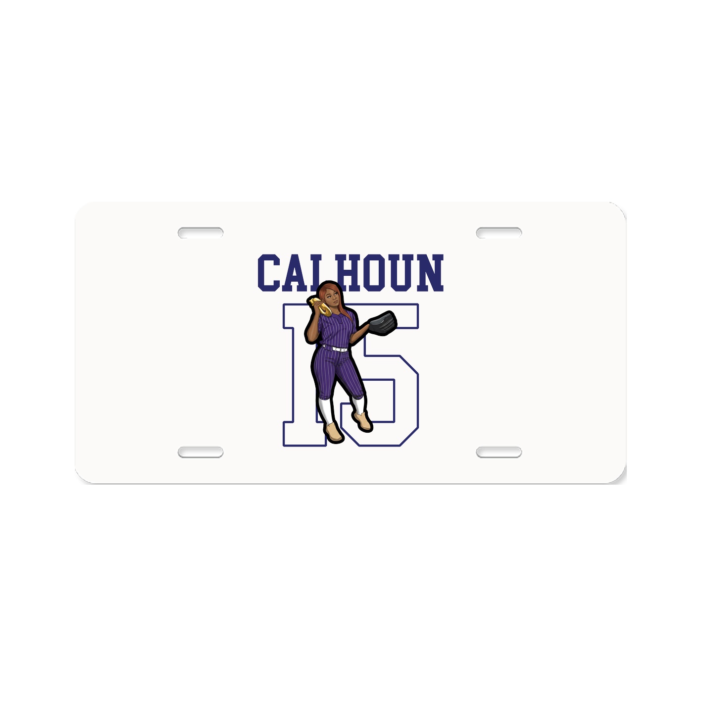 Aluminum License Plate
