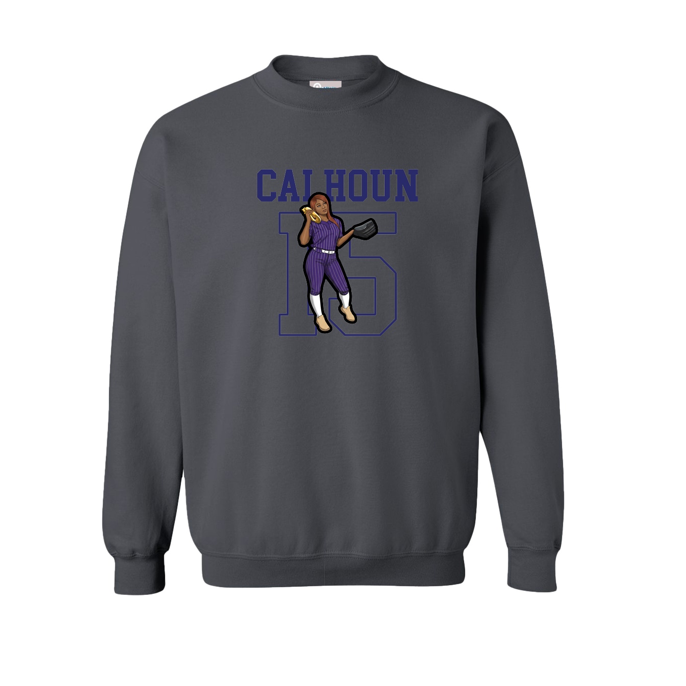 Fleece Crew — Shirsey in Grey