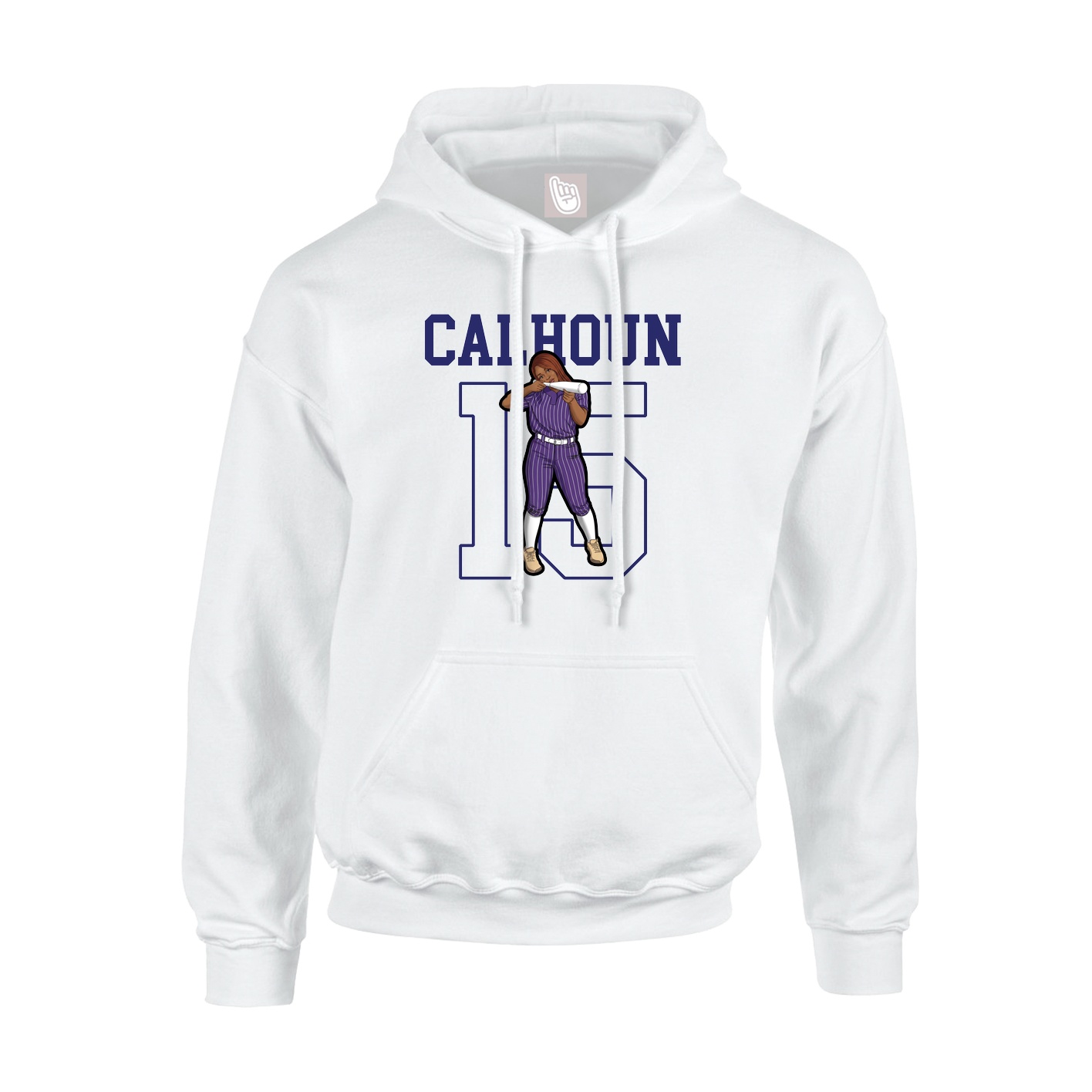 Hoodie — Shirsey in White