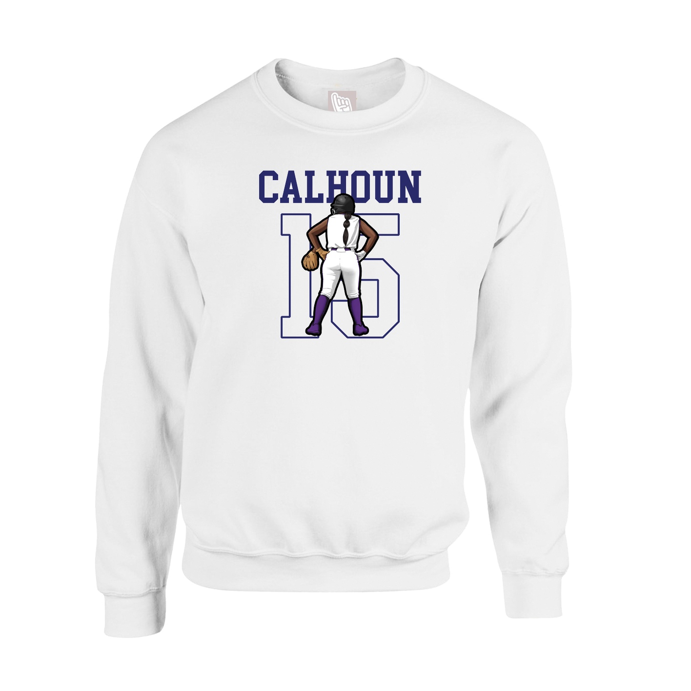Fleece Crew — Shirsey in White