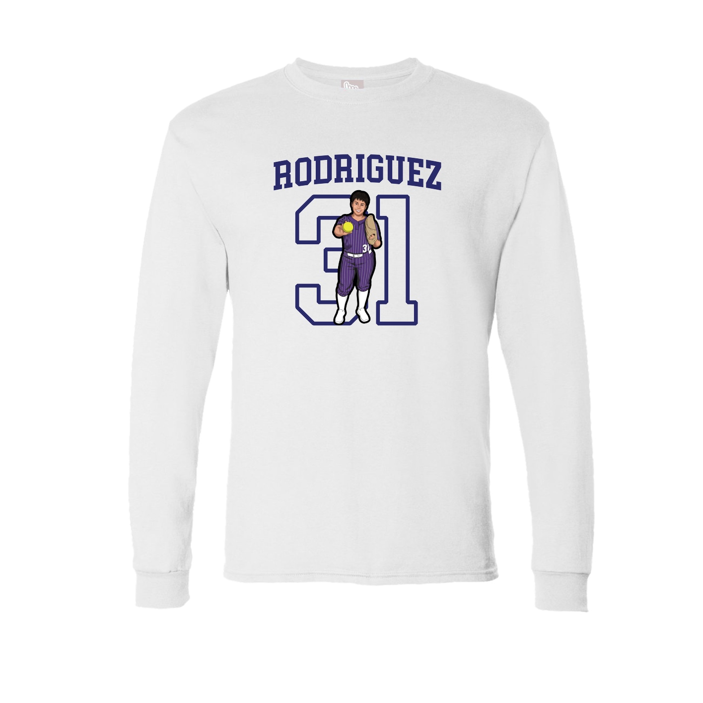 Long Sleeve Tee — Shirsey in White