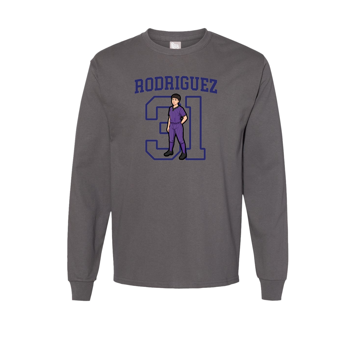 Long Sleeve Tee — Shirsey in Grey