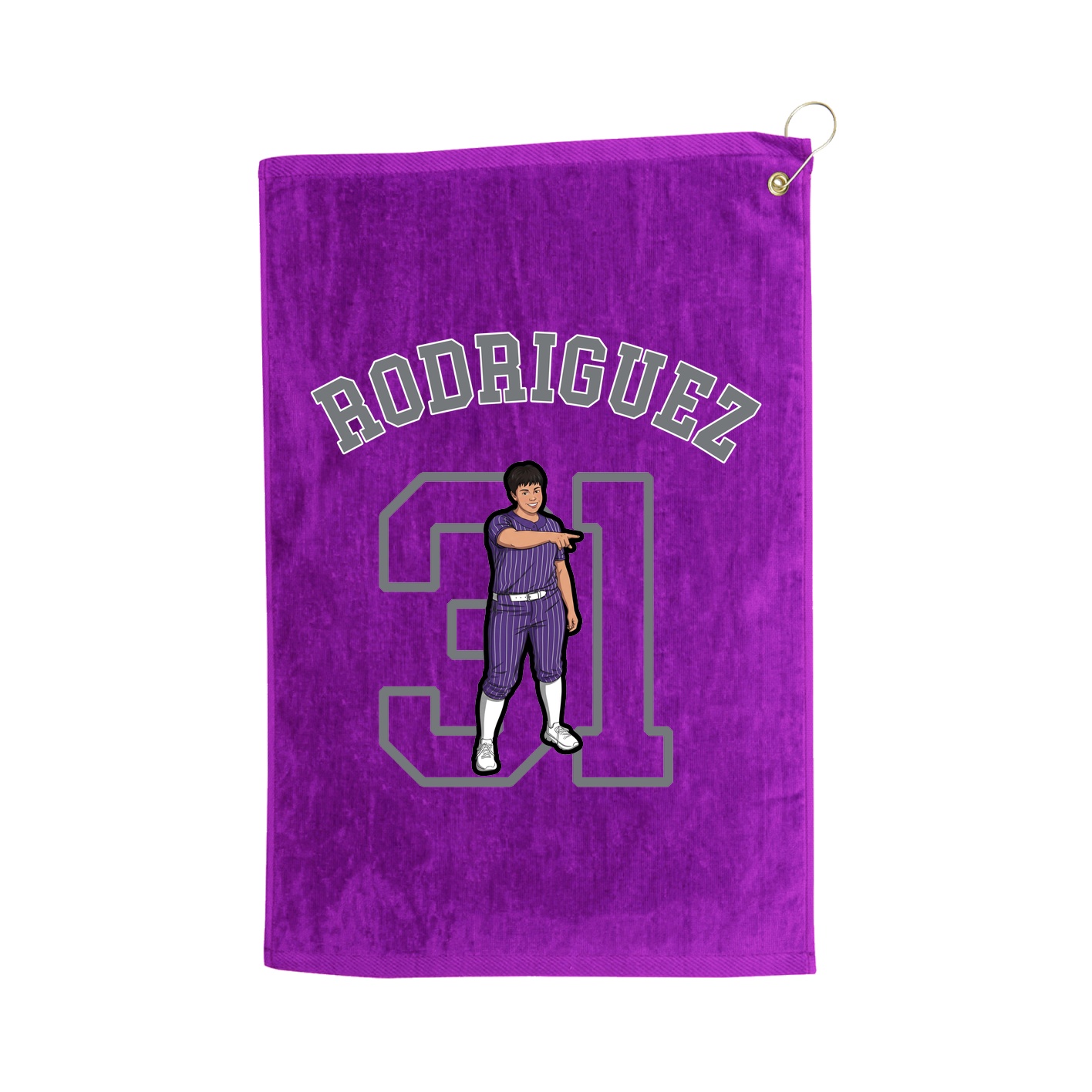 Terry Velour Golf Towel