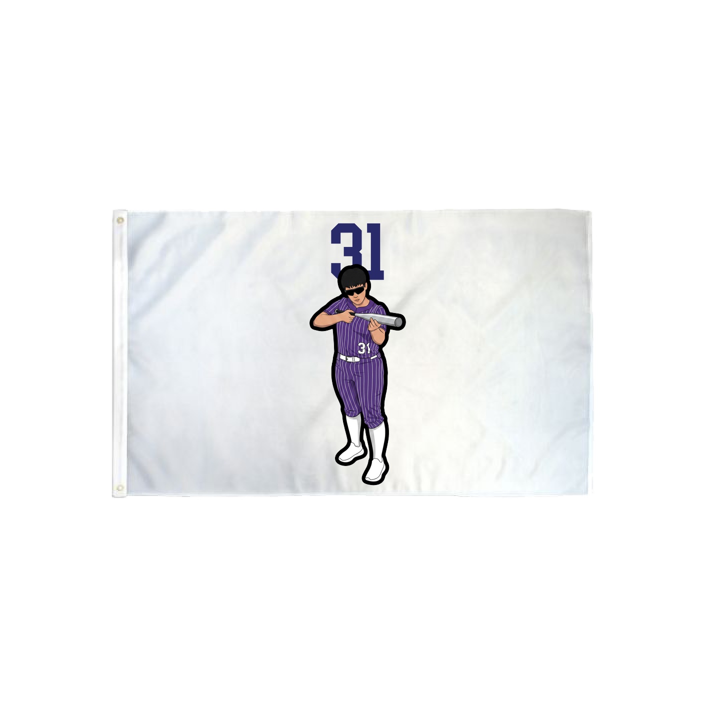 3x5 Flag — Number Top in Classic