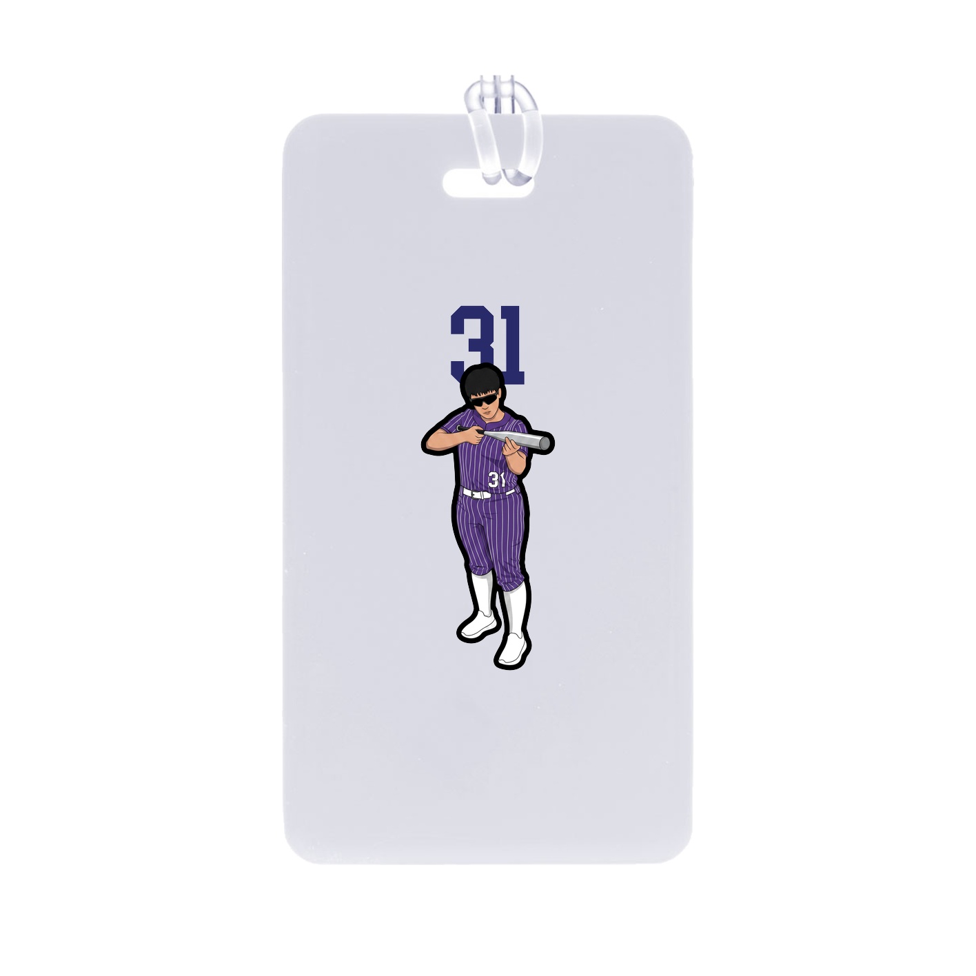 Bag Tag — Number Top in Classic