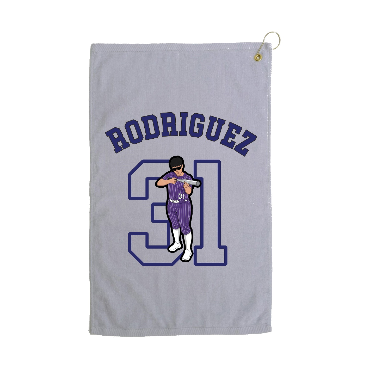 Golf Towel — Shirsey Arch in Grey