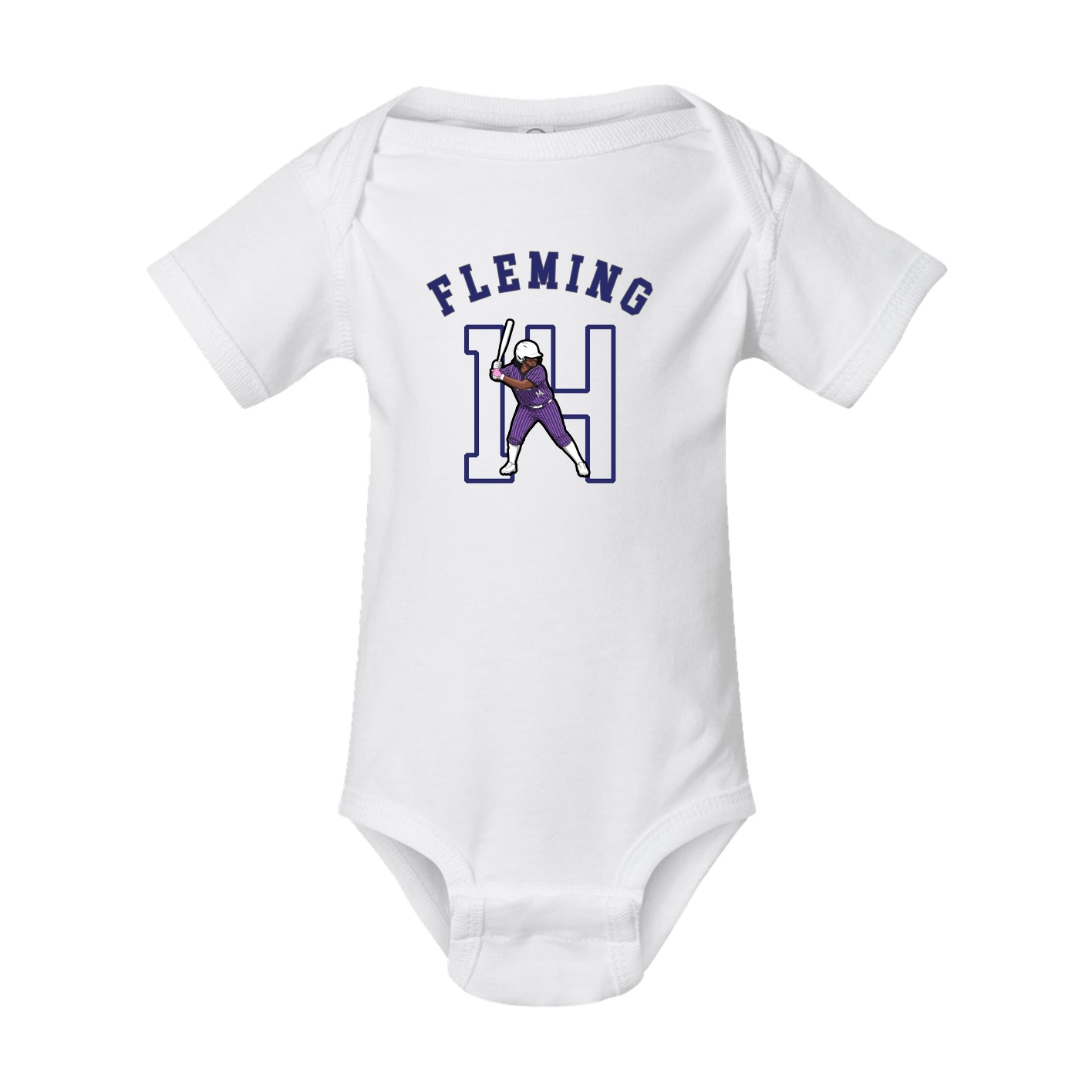 Baby Onesie — Shirsey Arch in White
