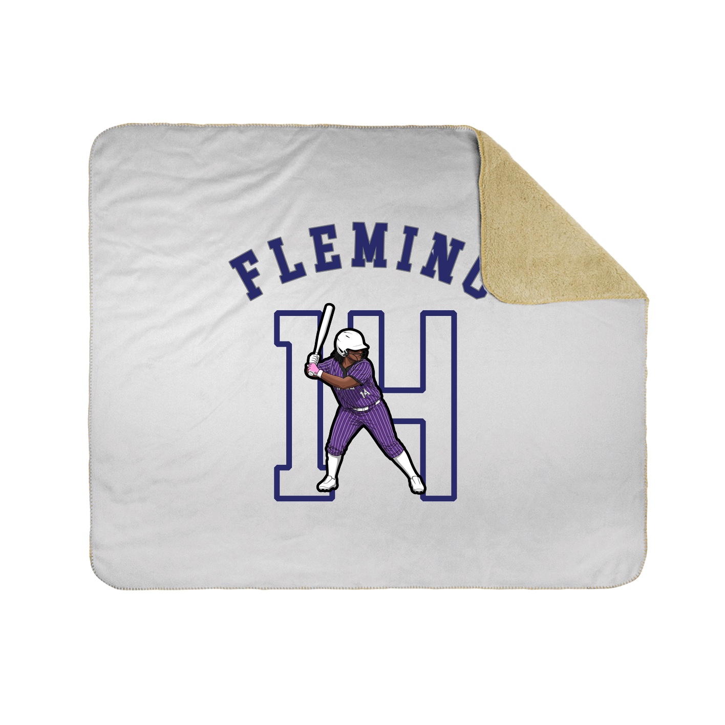 Throw Blanket — Shirsey Arch in White