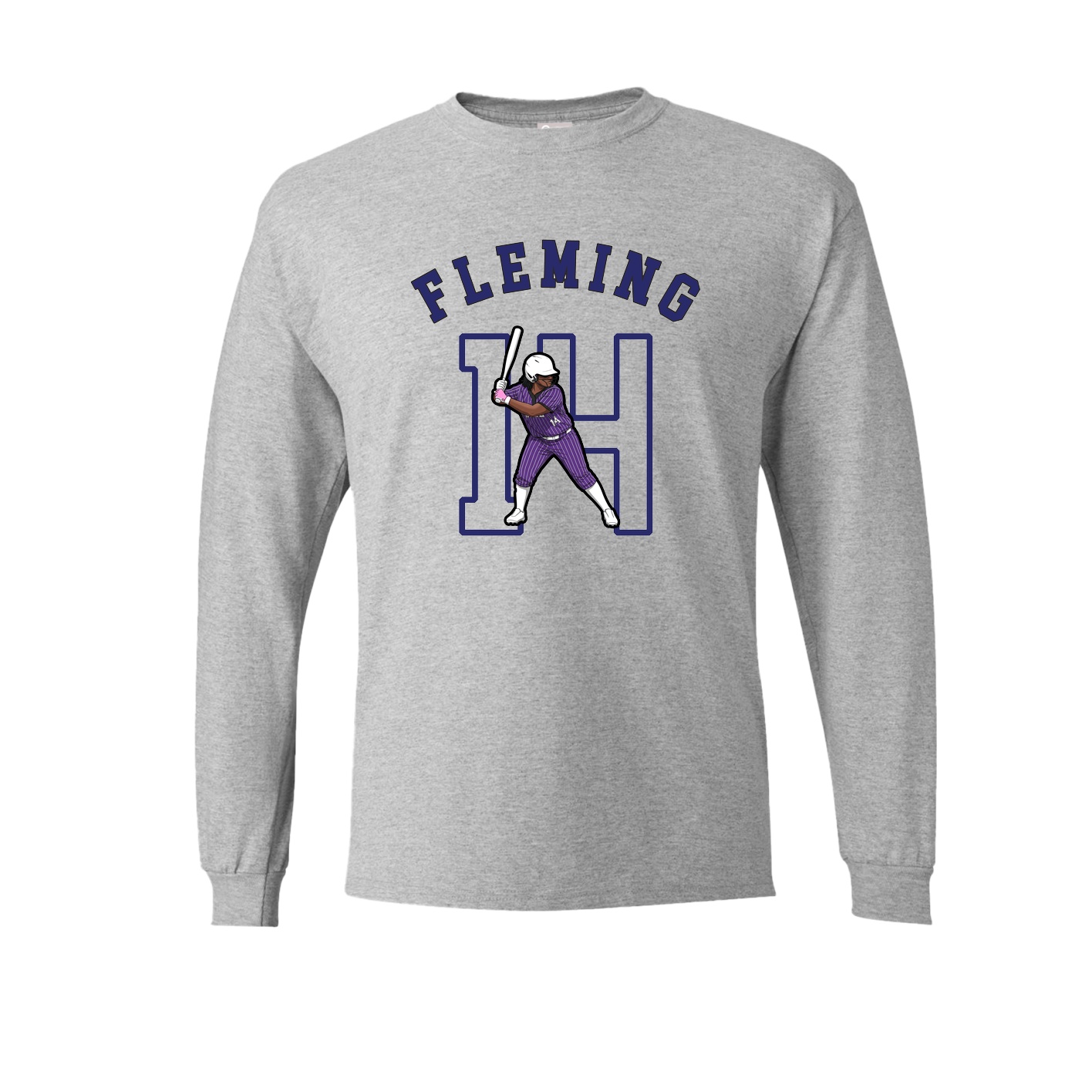 Long Sleeve Tee — Shirsey Arch in Grey