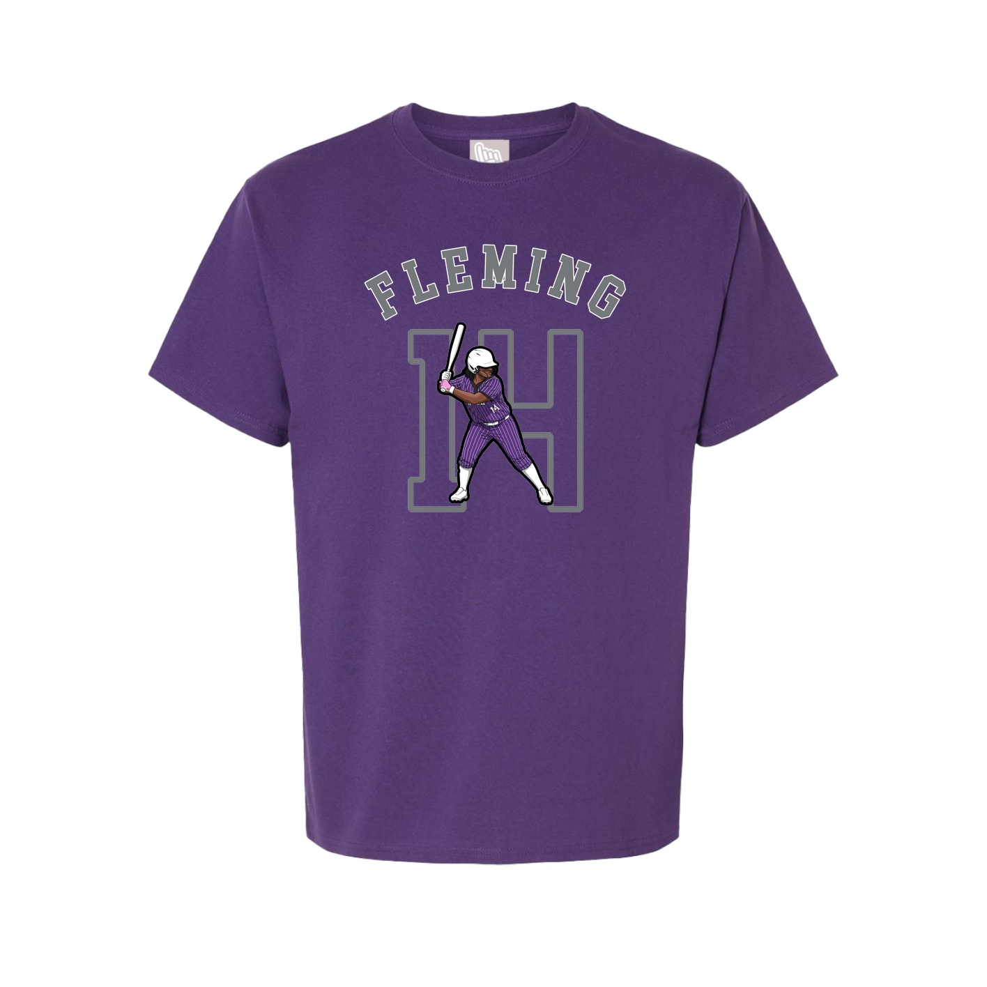 Youth Tee — Shirsey Arch in Purple