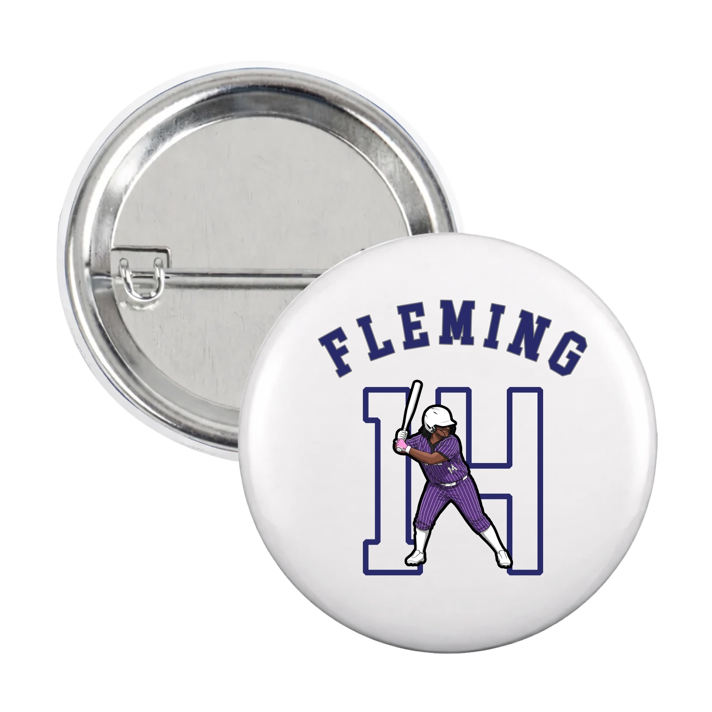 Game Day Button — Shirsey Arch in White