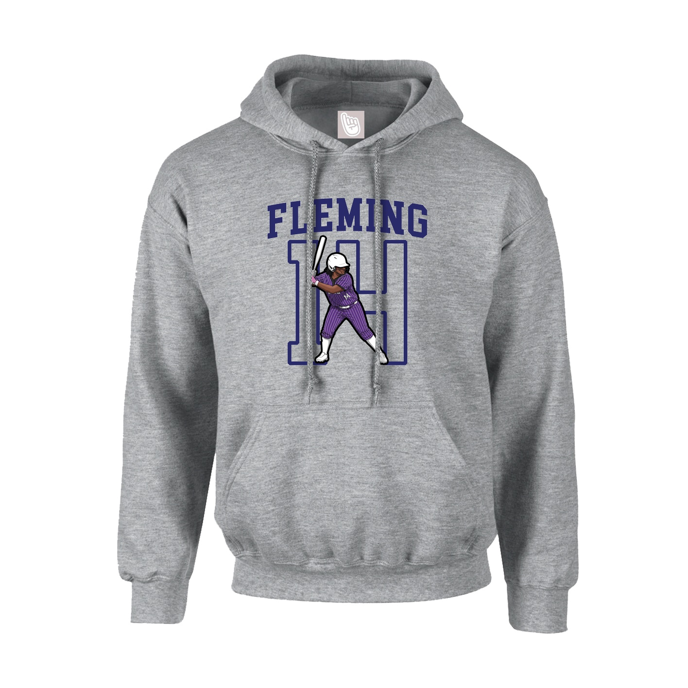Youth Hoodie — Shirsey in Grey