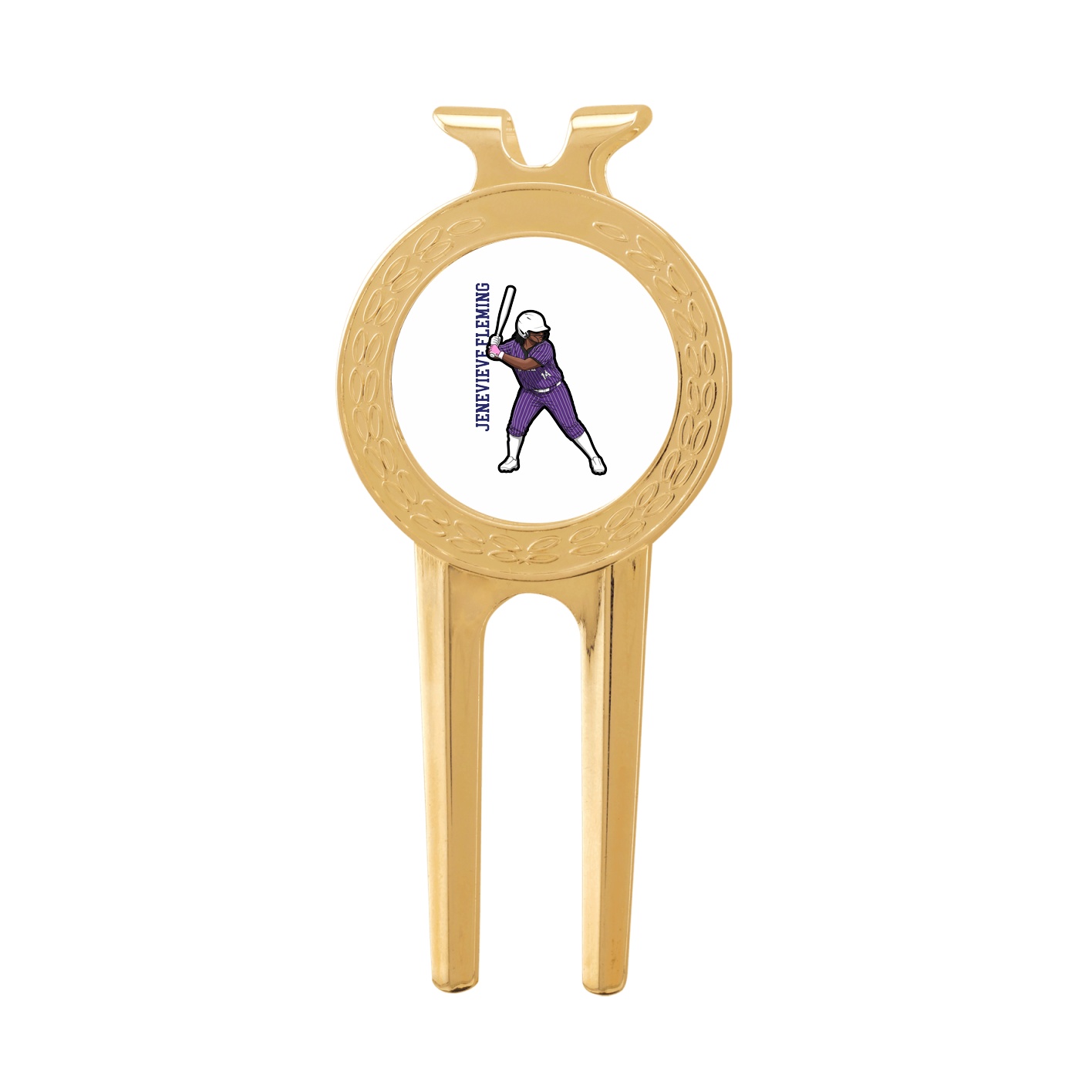 Divot Tool with Ball Marker — Name Vertical in Classic