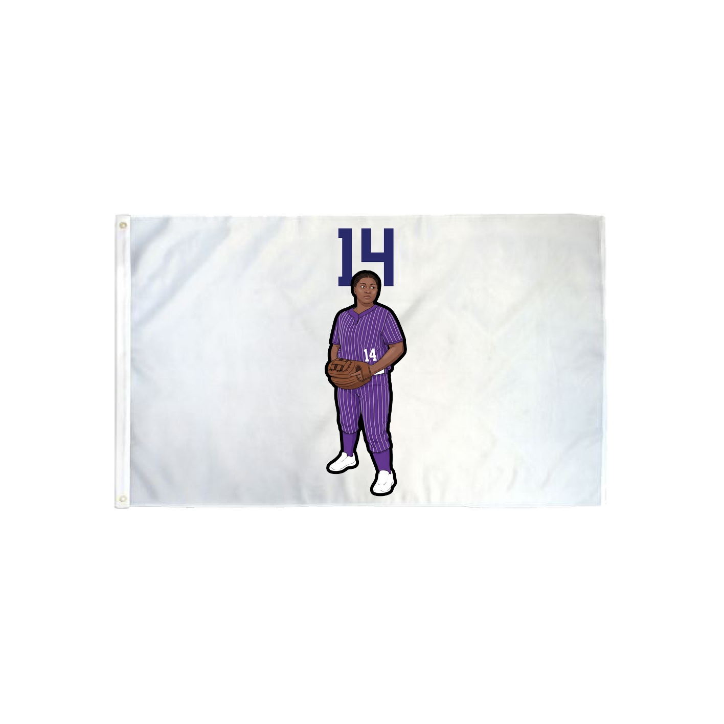 3x5 Flag — Number Top in Classic