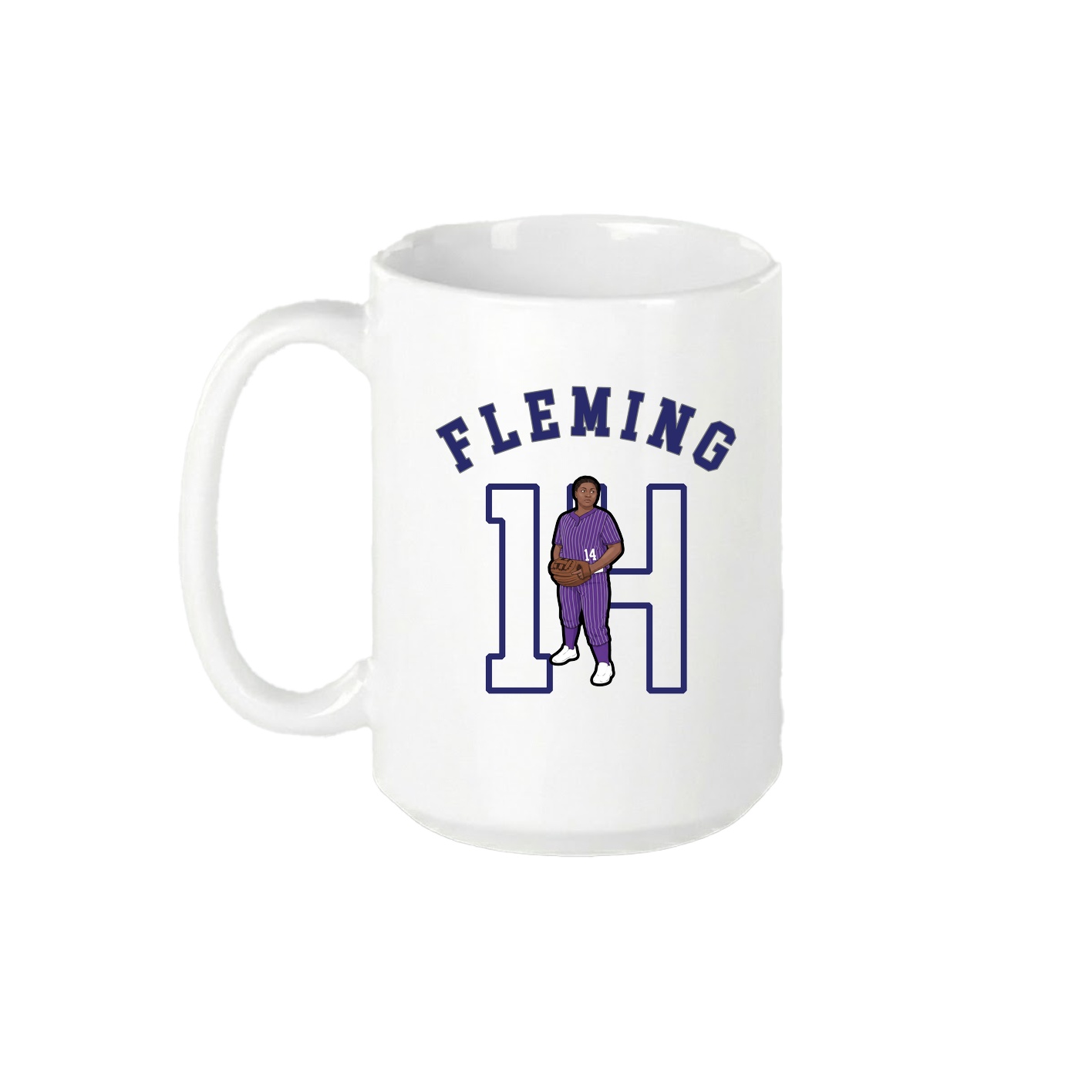 15oz Coffee Mug — Shirsey Arch in White