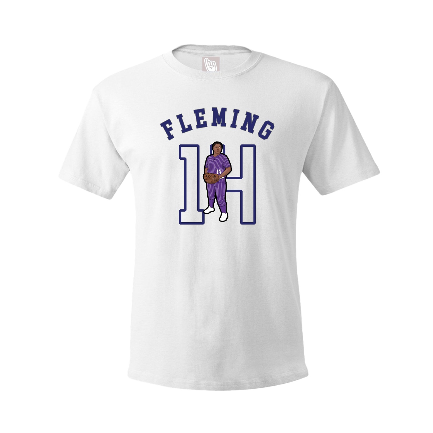 Youth Tee — Shirsey Arch in White