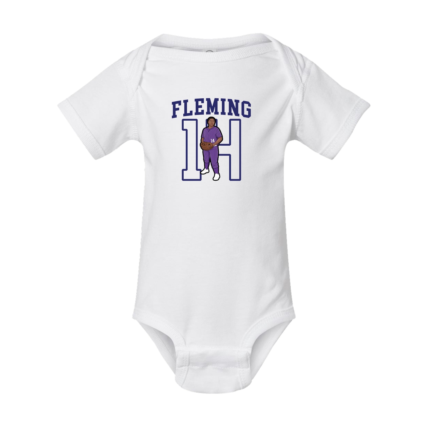 Baby Onesie — Shirsey in White