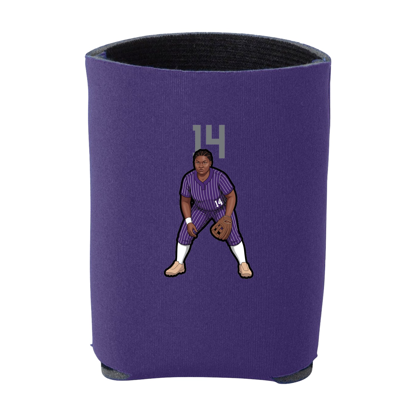 Can Holder — Number Top in Purple