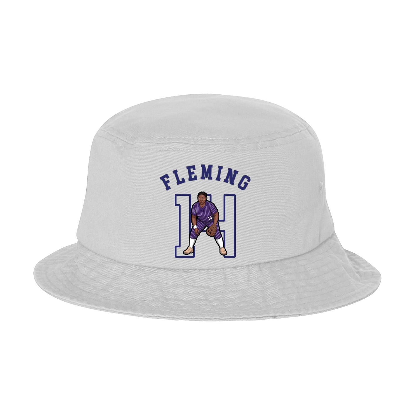 Bucket Cap — Shirsey Arch in White
