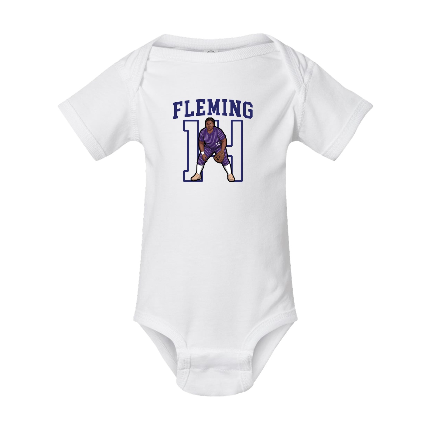 Baby Onesie — Shirsey in White