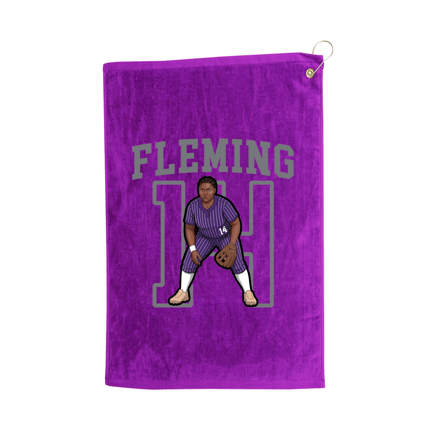 Golf Towel — Shirsey in Purple