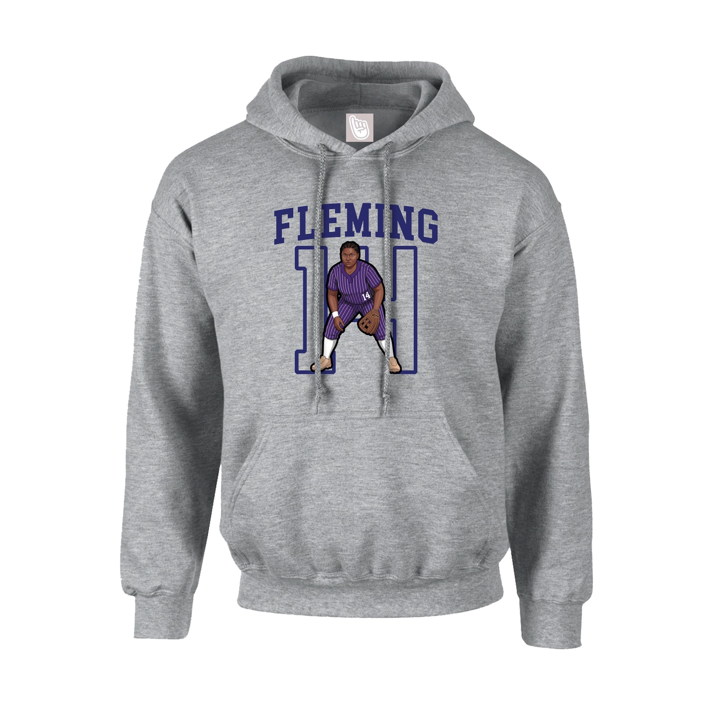 Hoodie — Shirsey in Grey