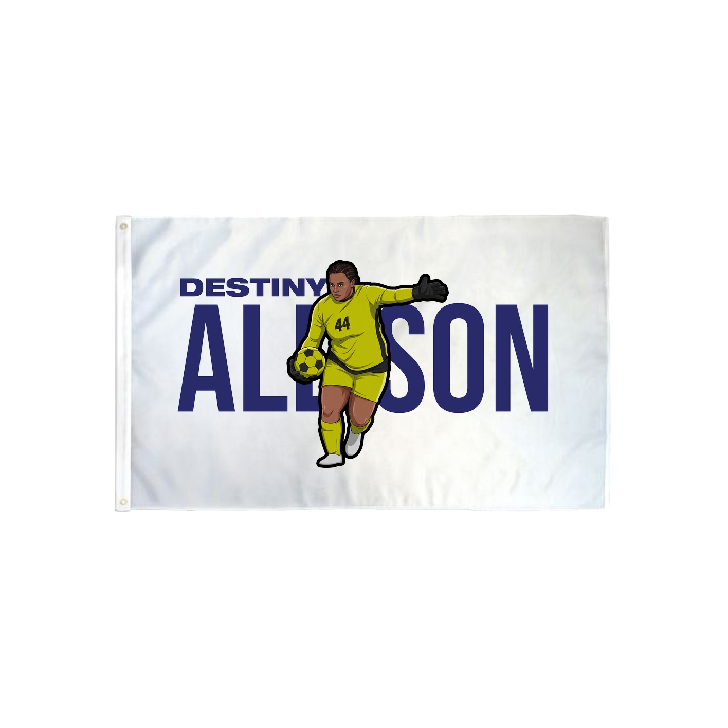 3x5 Flag — Player Name in Classic