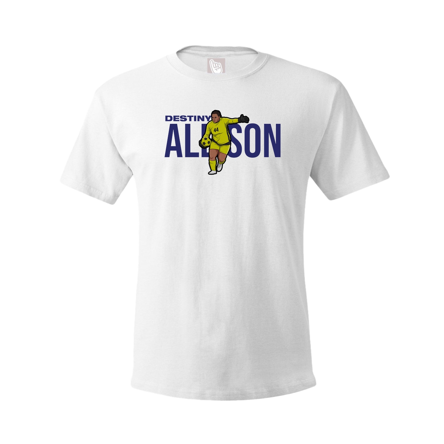 Youth Tee — Player Name in White