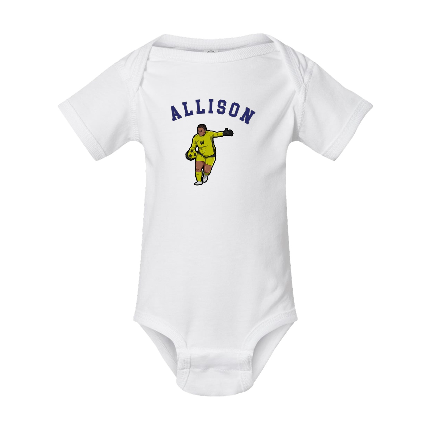Baby Onesie — Shirsey Arch in White