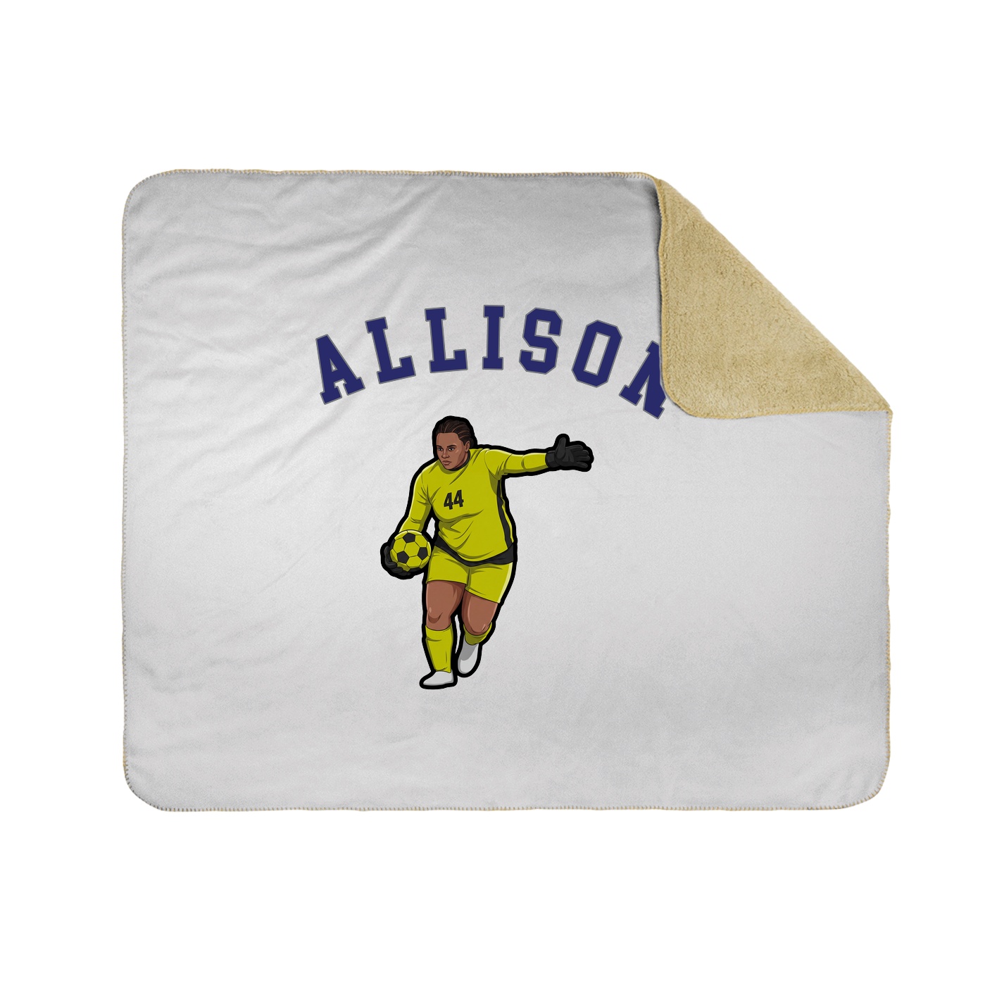 Throw Blanket — Shirsey Arch in White