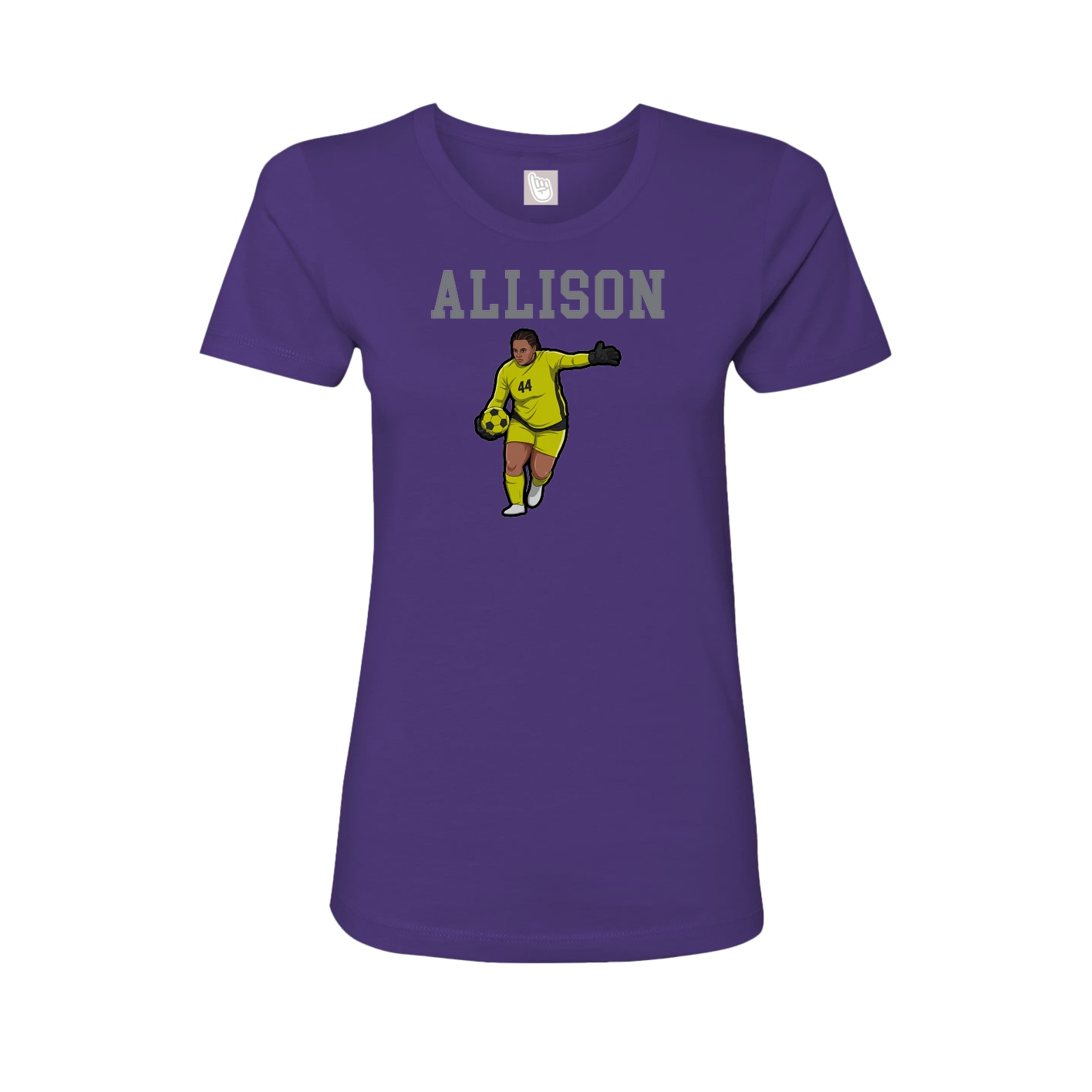 Fitted Women's Tee — Shirsey in Purple