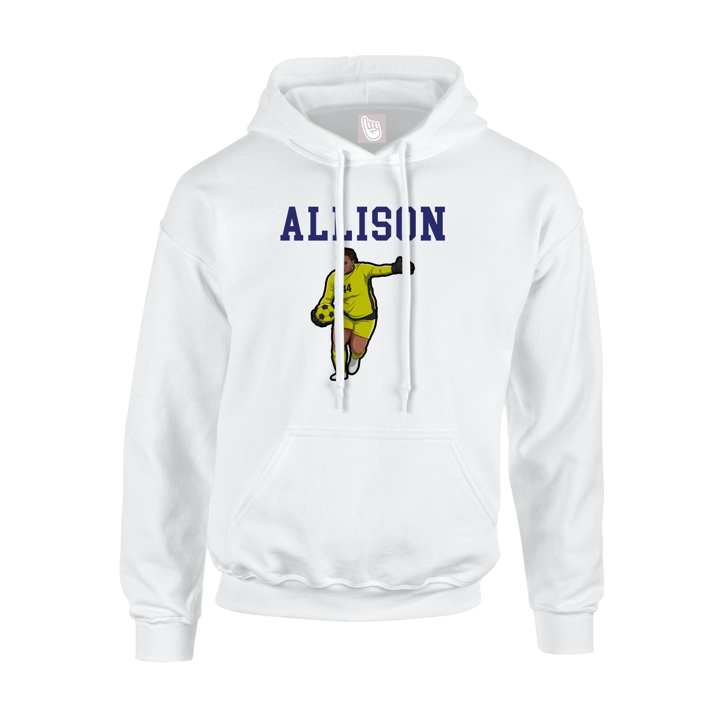 Youth Hoodie — Shirsey in White
