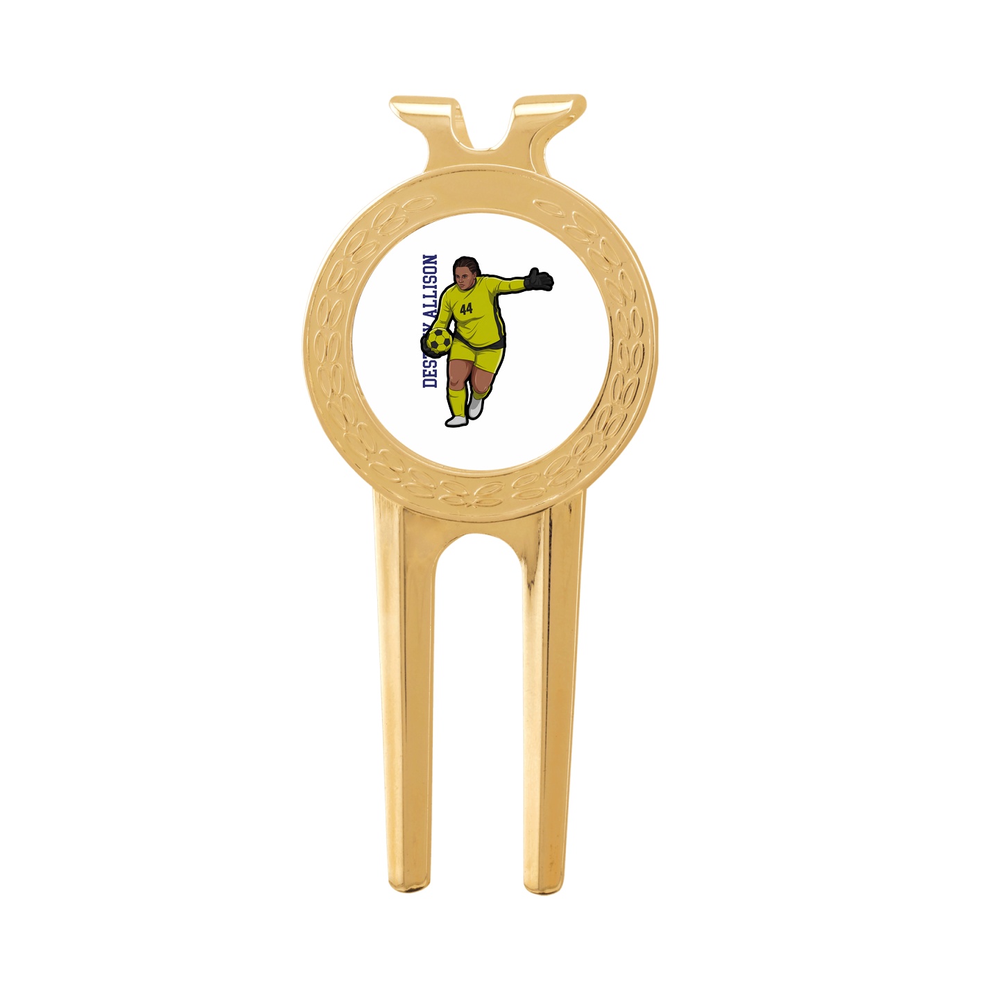 Divot Tool with Ball Marker — Name Vertical in Classic