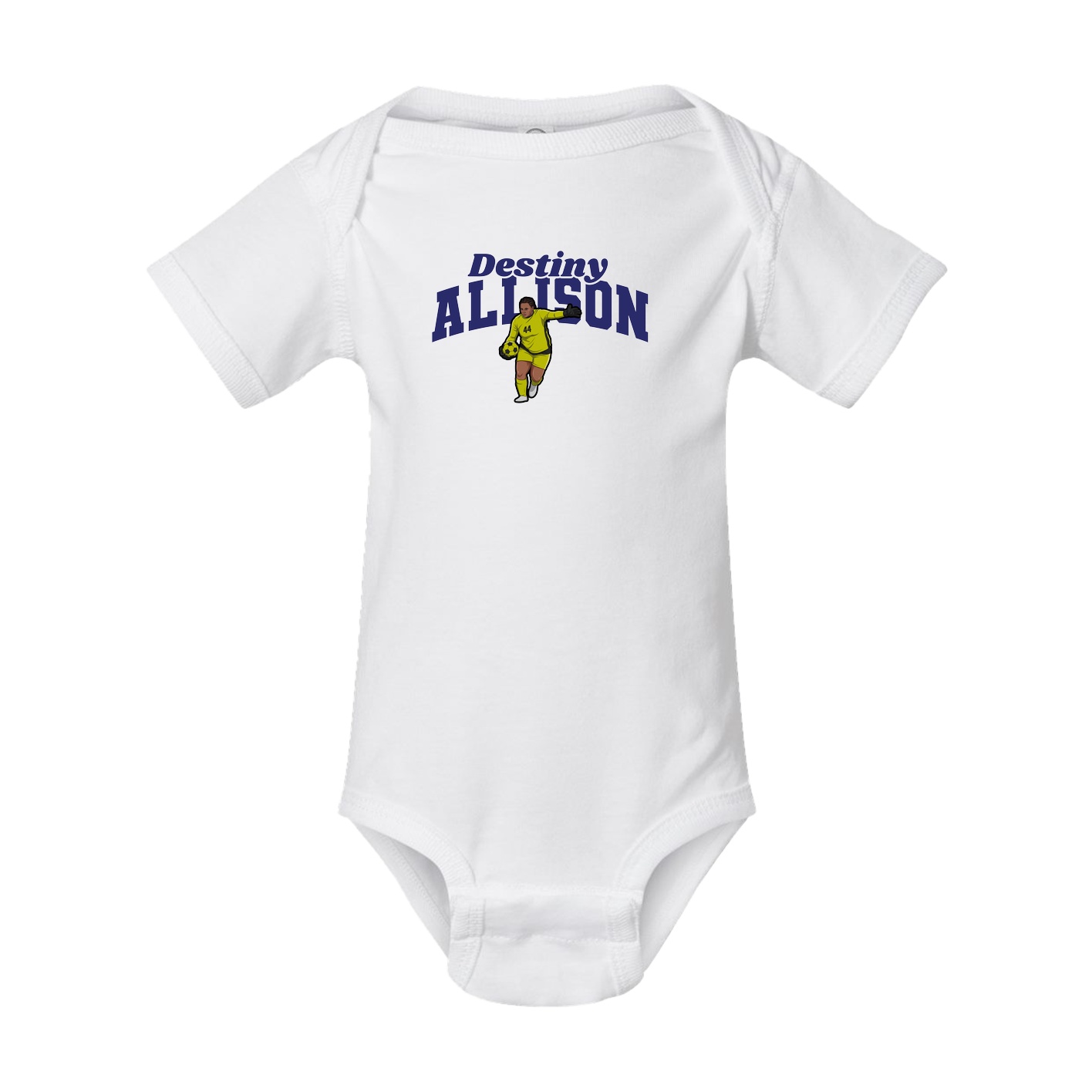 Baby Onesie — Signature Arch in White
