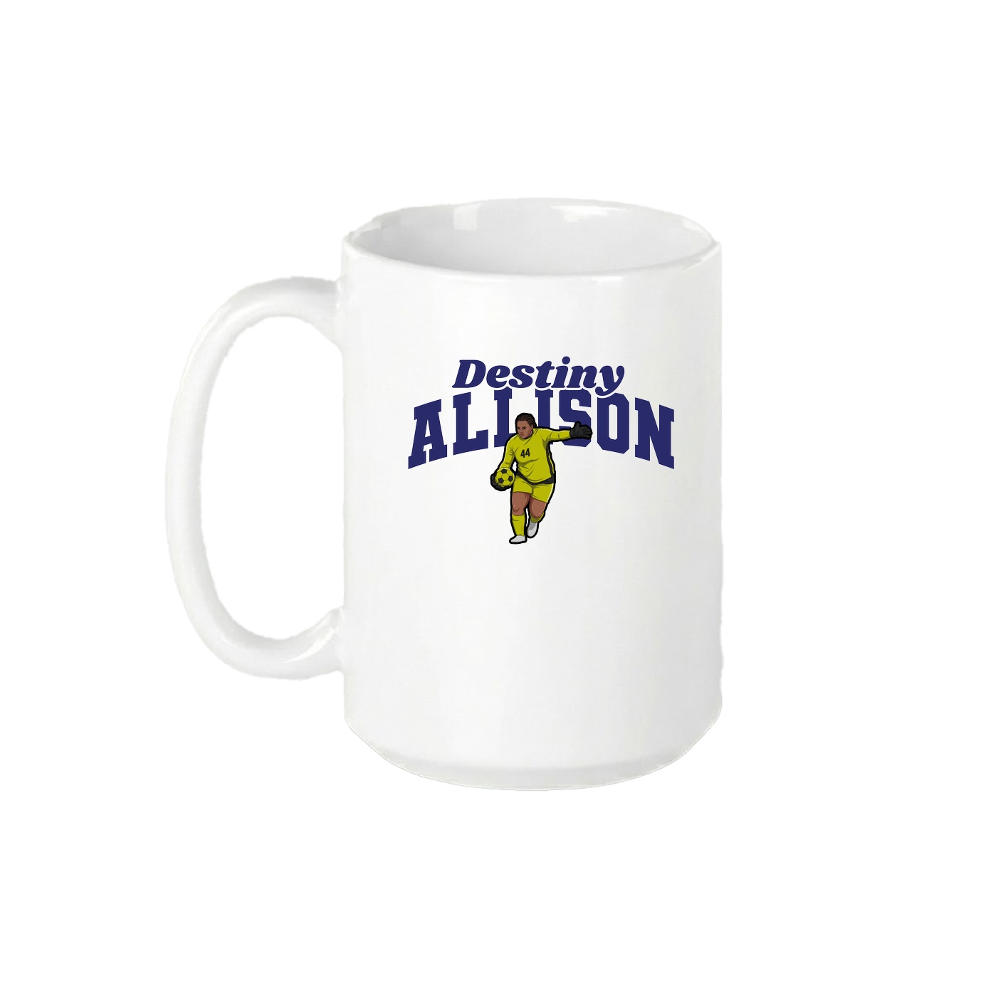 15oz Coffee Mug — Signature Arch in White