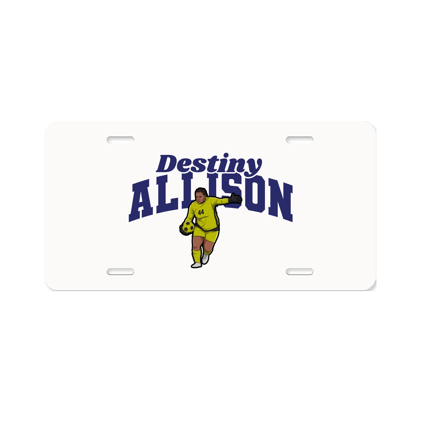 License Plate — Signature Arch in Classic