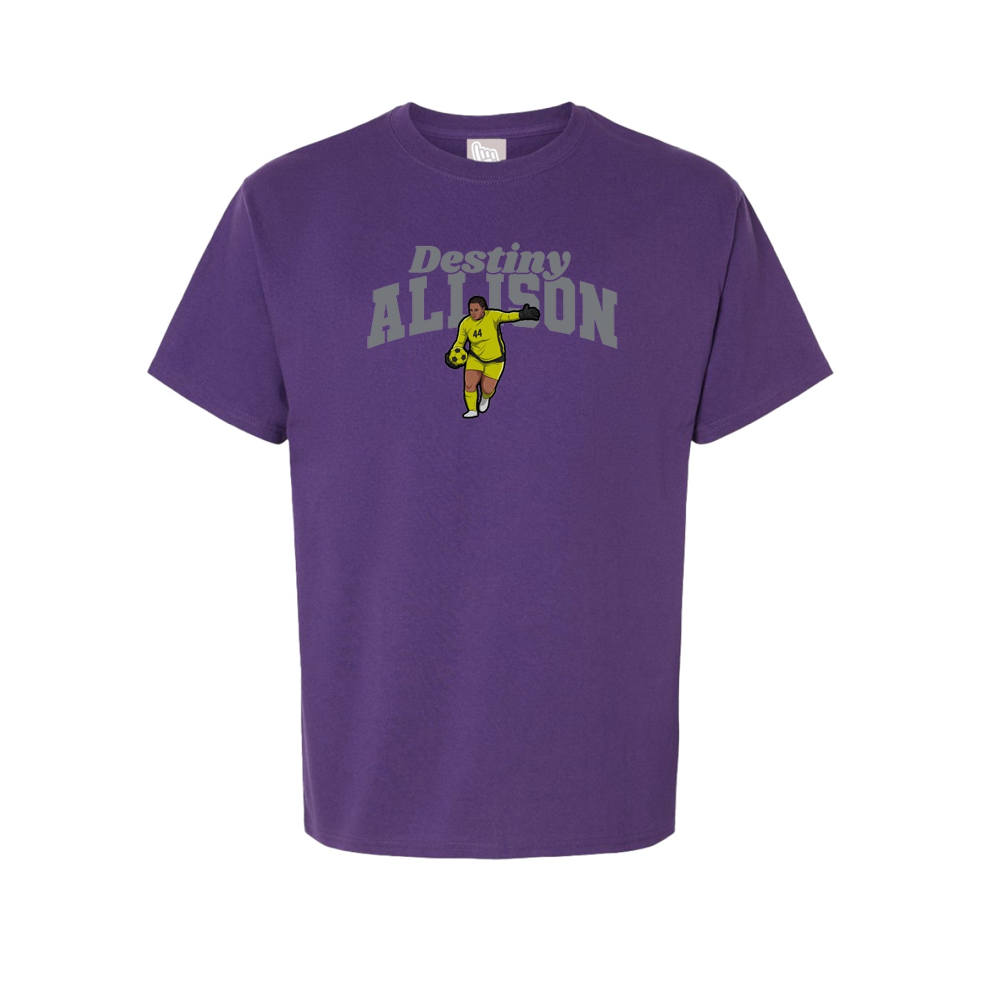 Tee — Signature Arch in Purple