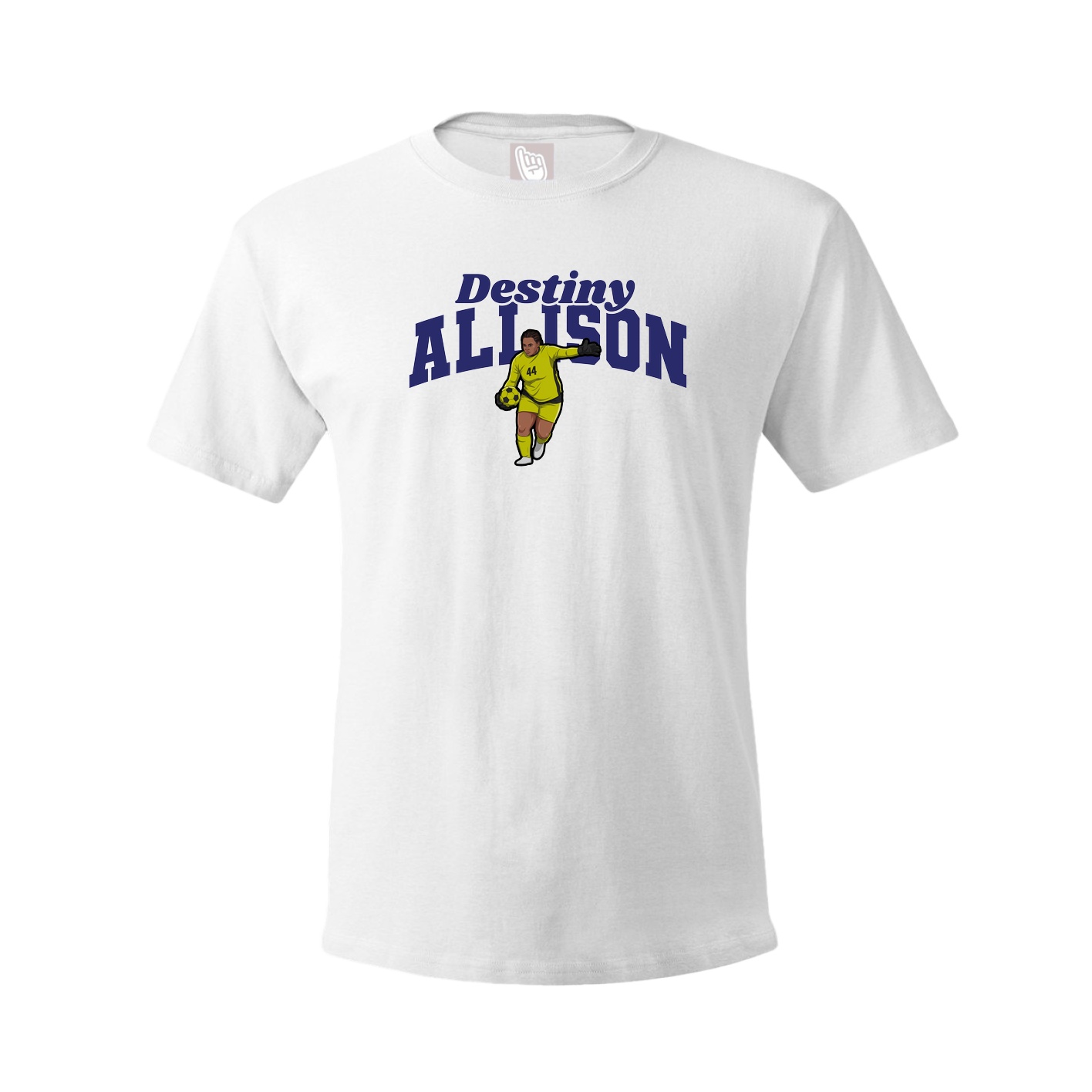 Youth Tee — Signature Arch in White