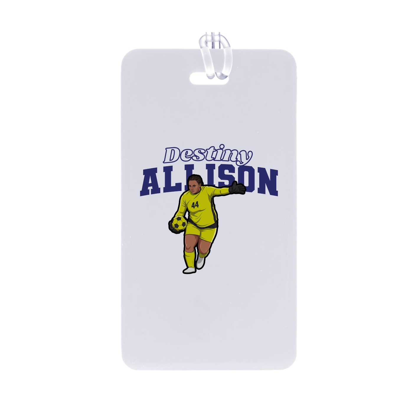 Bag Tag — Name Arch in Classic