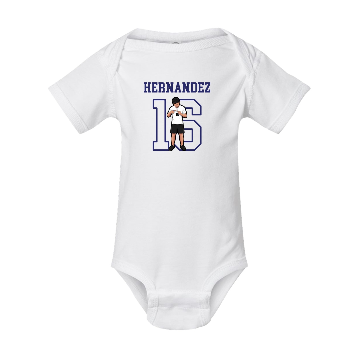 Baby Onesie — Shirsey in White
