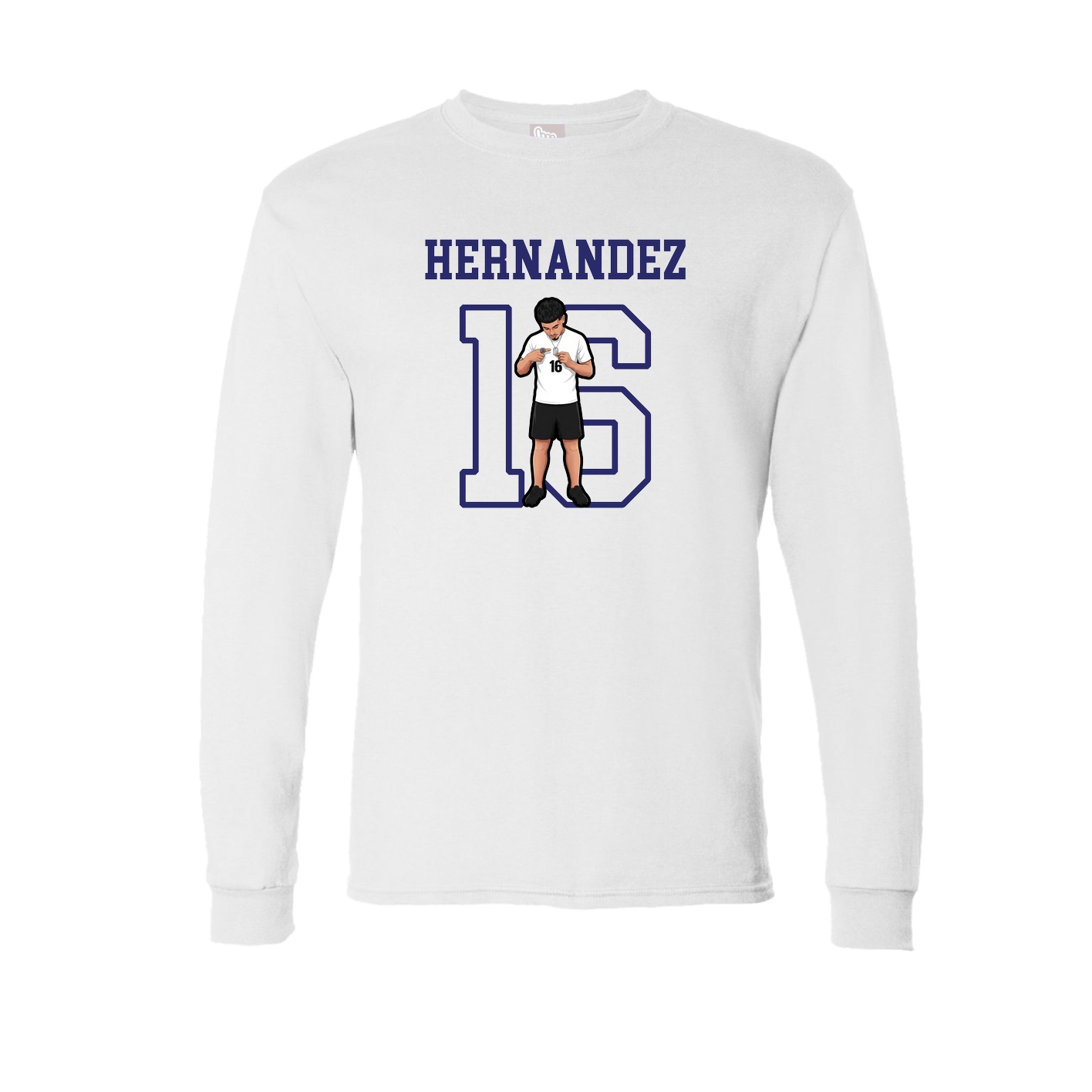 Long Sleeve Tee — Shirsey in White