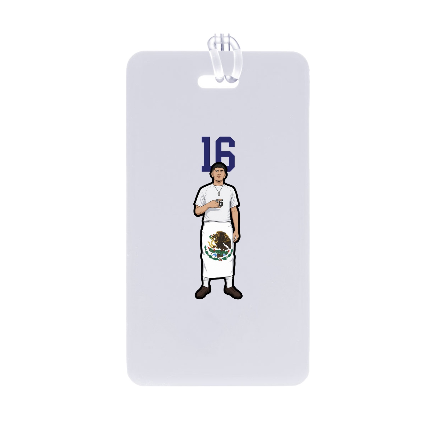 Bag Tag — Number Top in Classic